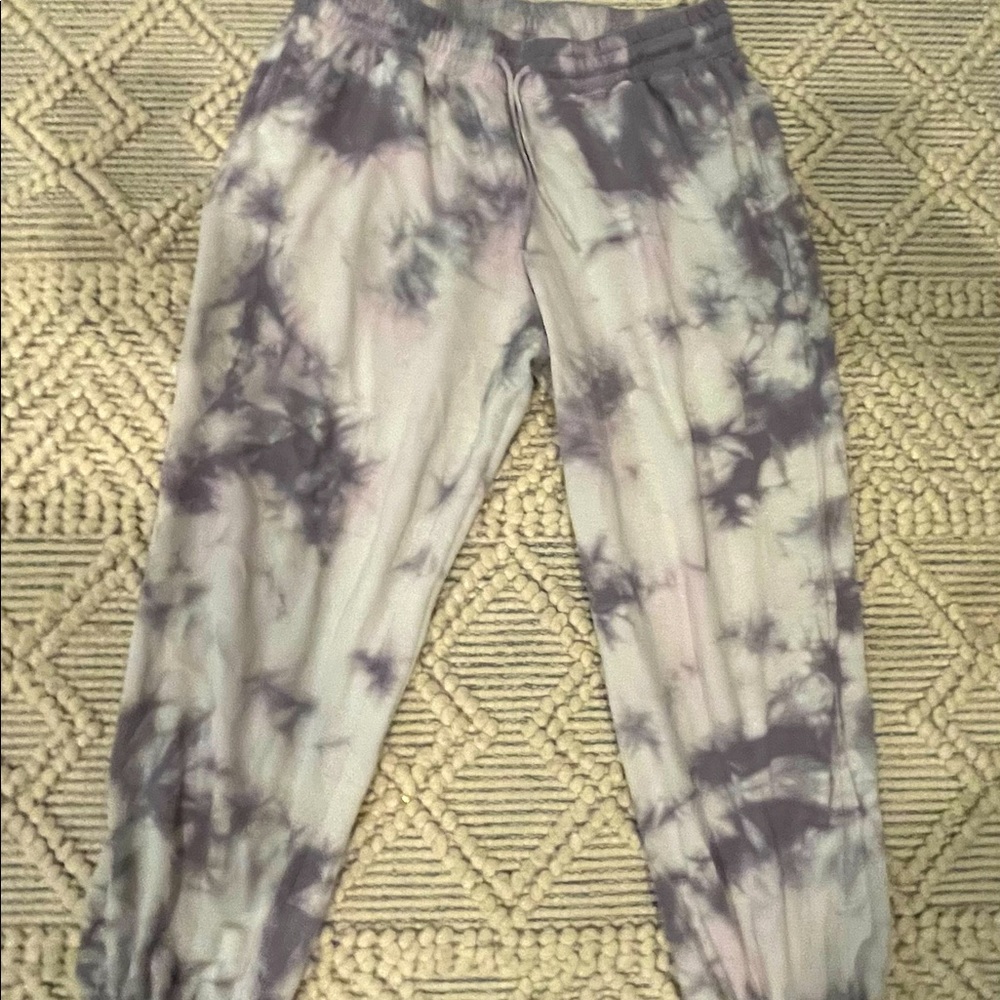 Colise Tie Dye Drawstring Joggers